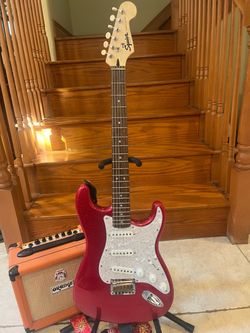 Squier Limited Edition Stratocaster (Upgrade) w/ Orange Crush 12 Amp