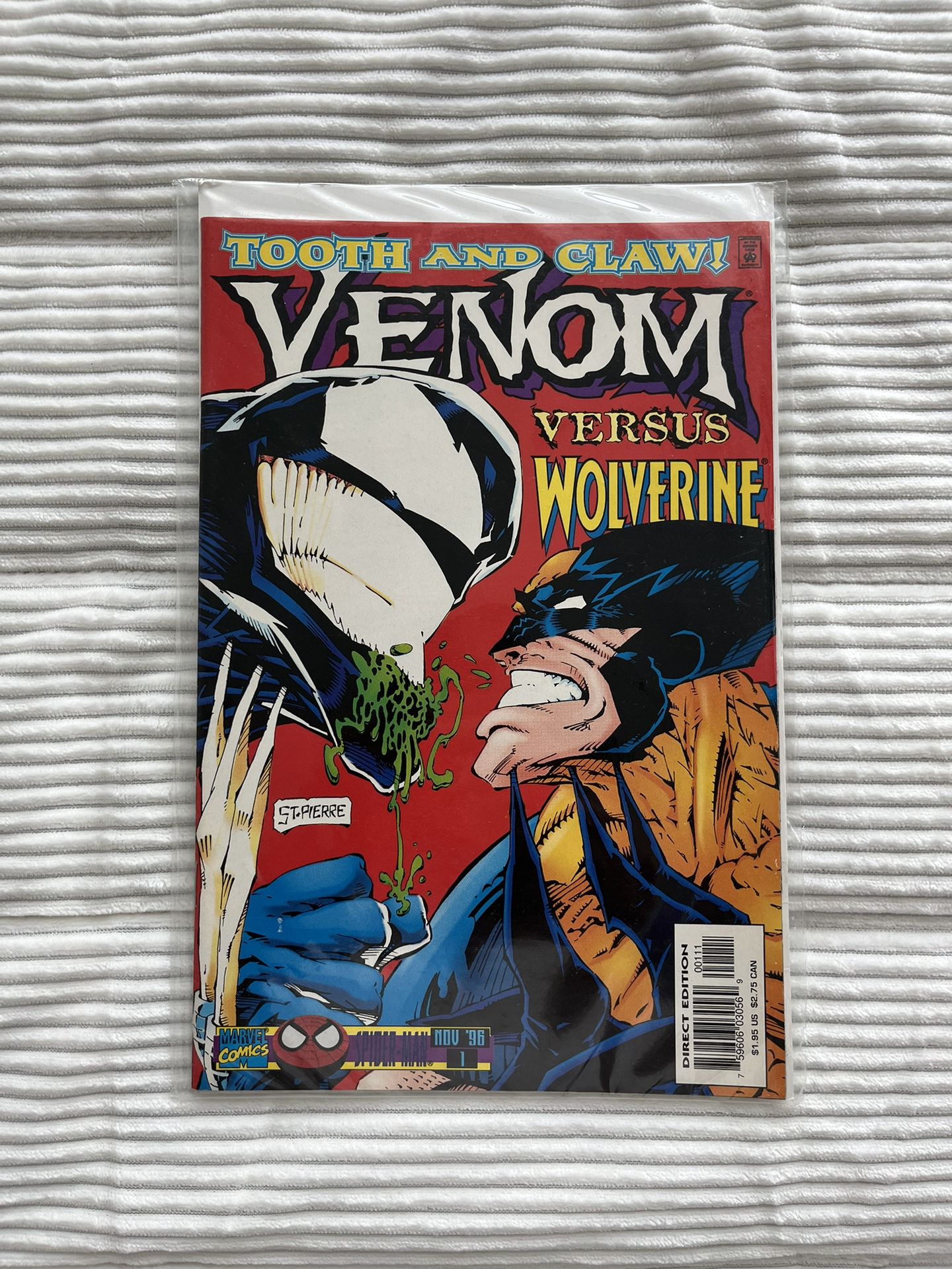 Venom Versus Wolverine #1 Comic