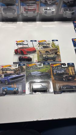 Hot Wheels Fast & Furious Premium 4-Car Set
