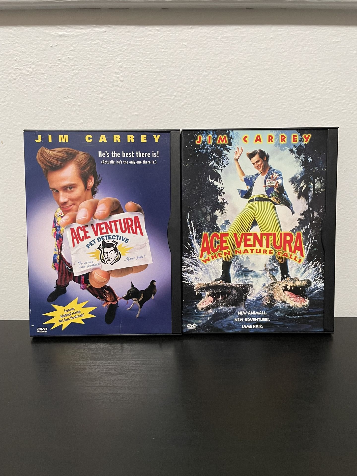 Ace Ventura Pet Detective + When Nature Calls DVD Movie Bundle Comedy Jim Carrey