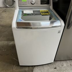 WHITE LG TOP LOAD WASHER 5.5 CUBIC FEET