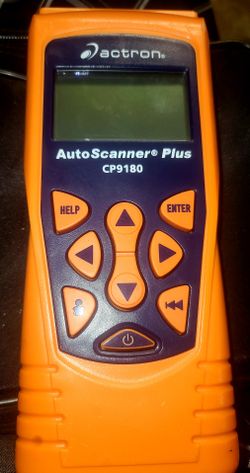 Actron auto scanner cp9180