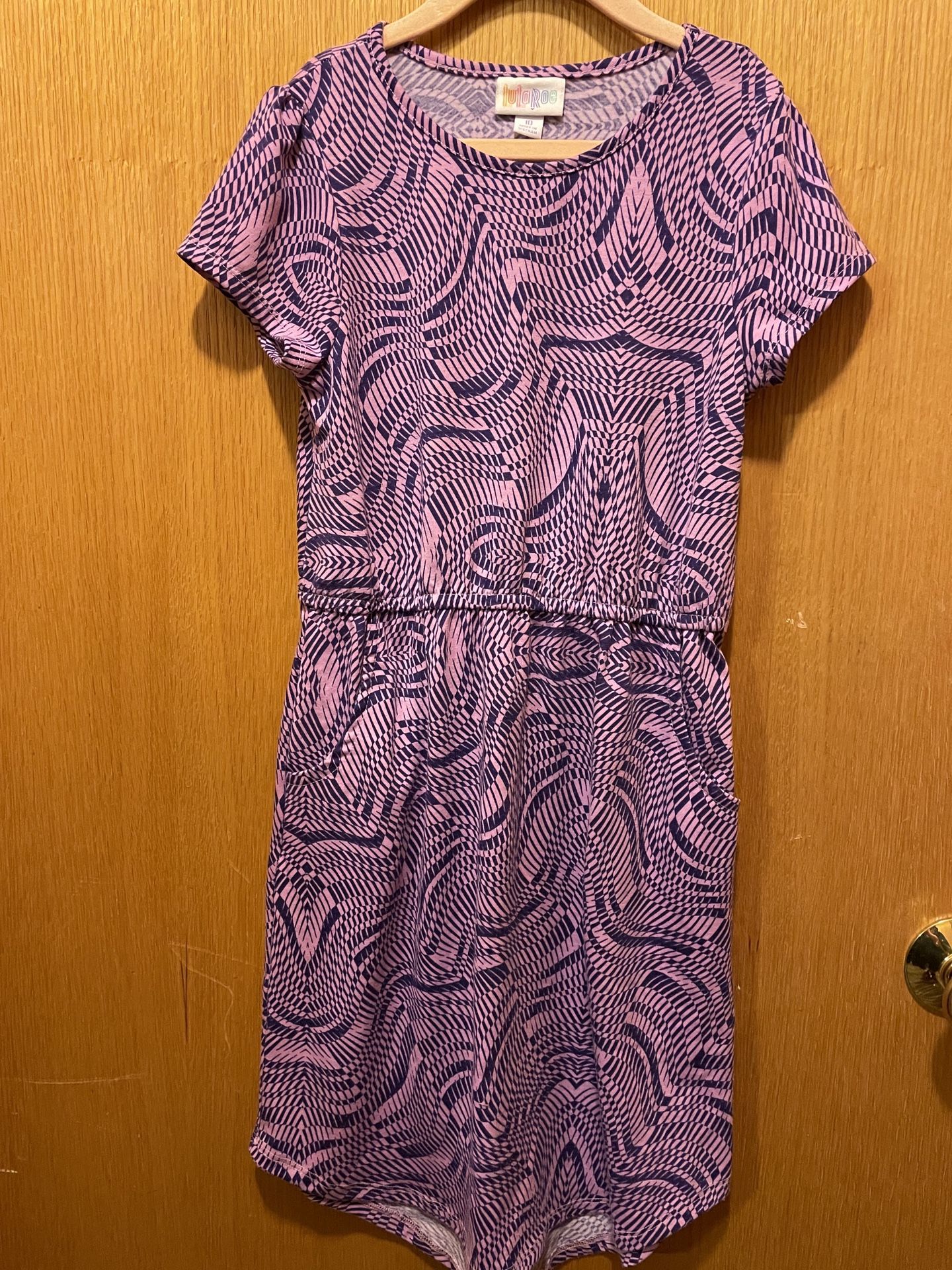 Lularoe Girls Size 10 Dresses With Pockets