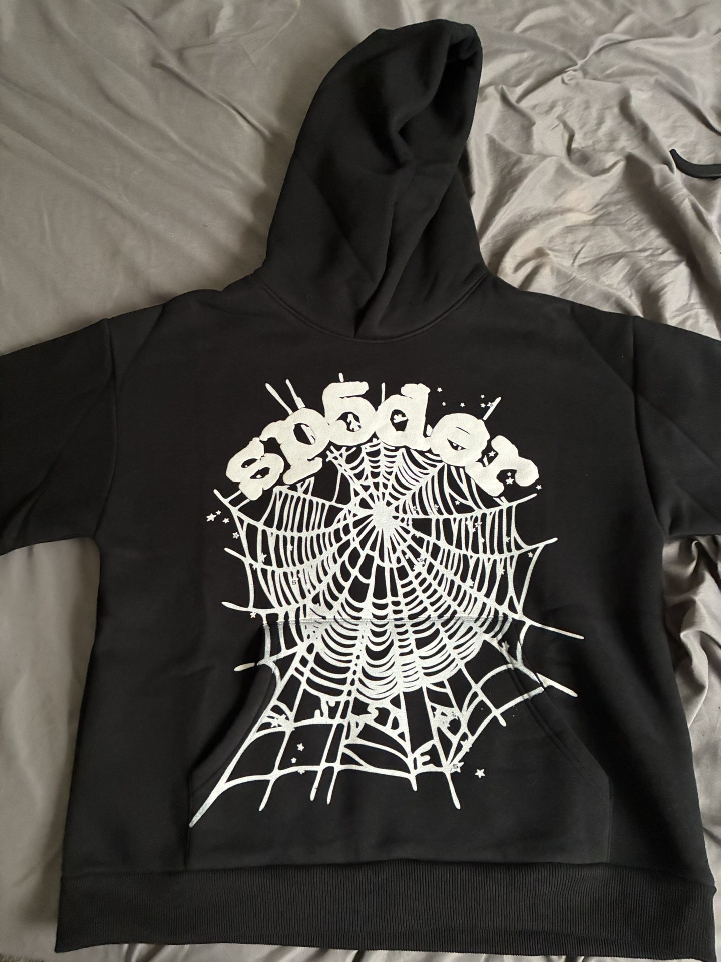 Spider Hoodie Medium Black And White