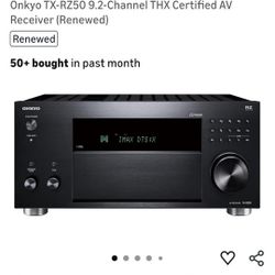 Onkyo TX Rz50 Reciever