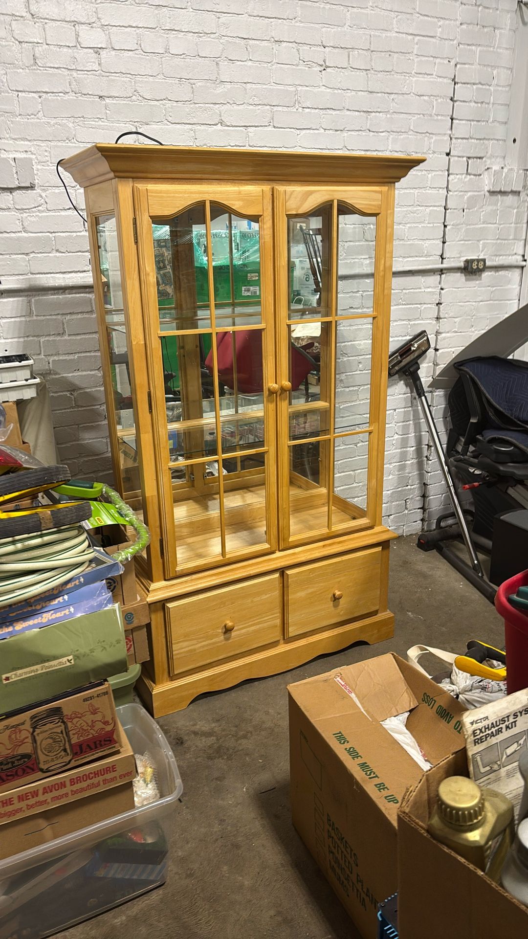 Lighted Curio/Display Cabinet