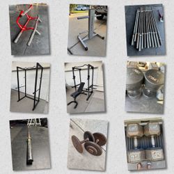 Gym Equipment (Prices In Description)