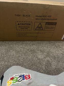 Black Furniture Model SOC-103 New in Box
