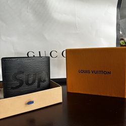 Louis Vuitton Supreme Collaboration Wallet 