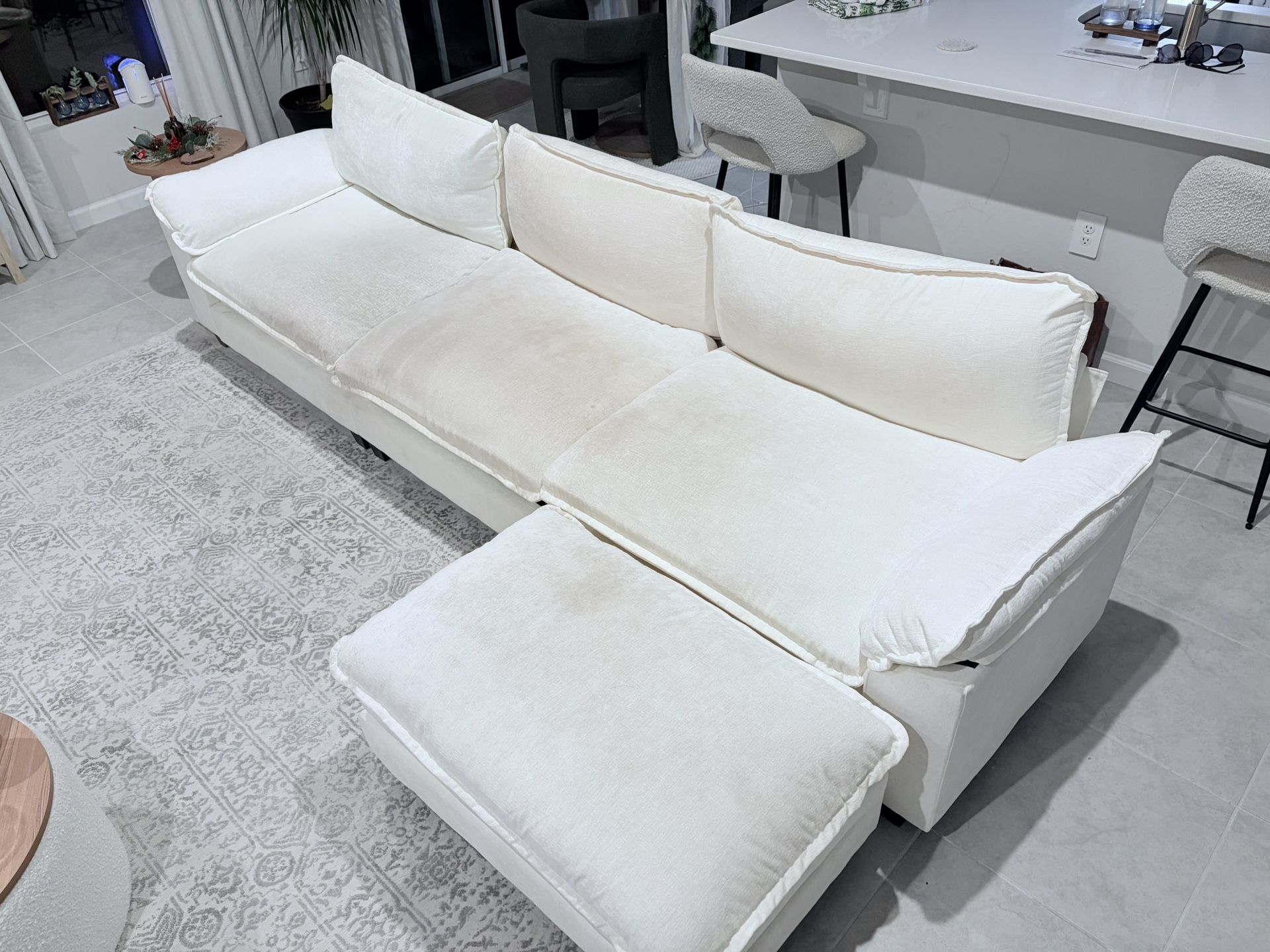 Large Couch W/Ottoman