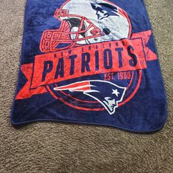New England Patriots Blanket