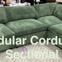 All New Sage Corduroy Modular Set (Finance and Delivery)