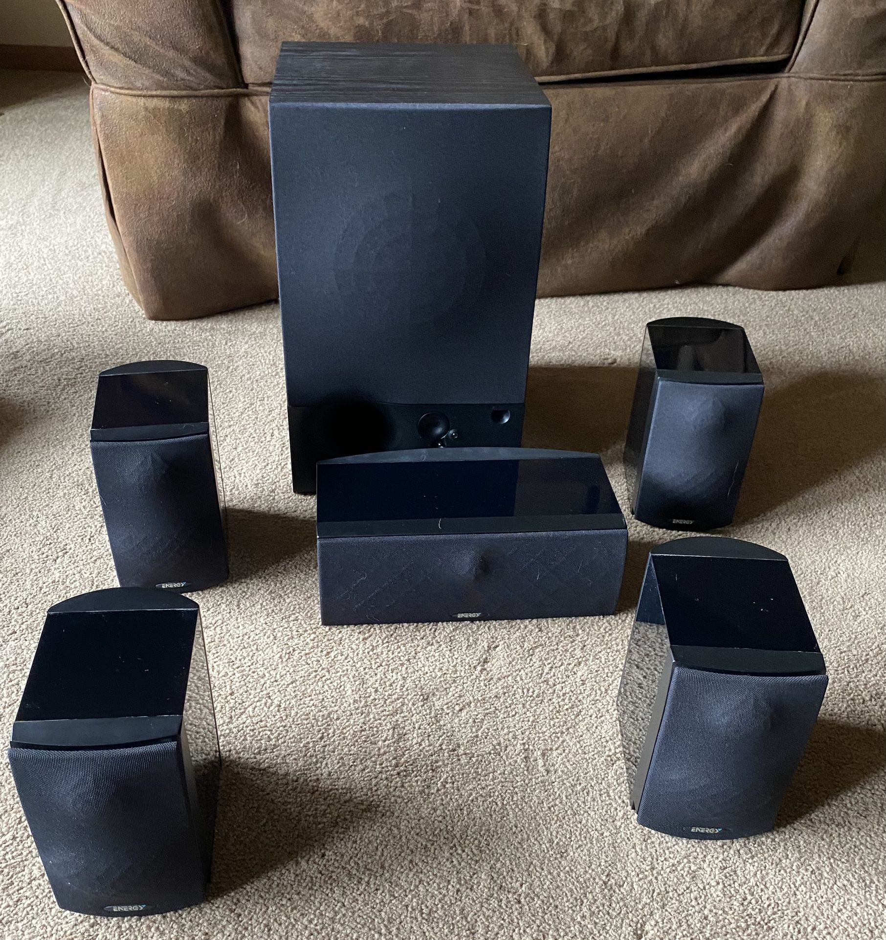 Wired Energy 5.1 Surround Sound Speaker System
