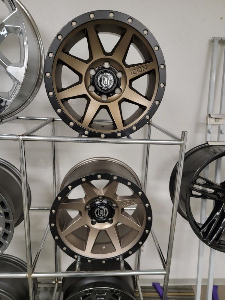 Icon Wheels 17 Inch 4 New $969.99
