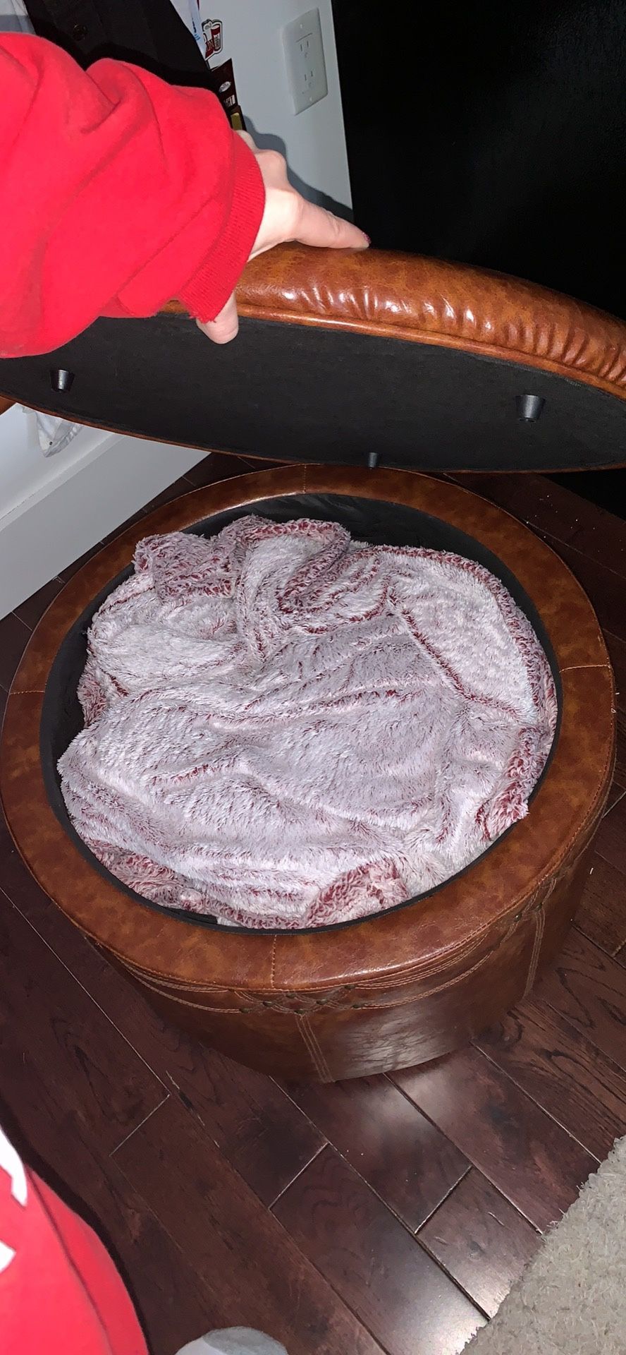 Bohemian style Ottoman