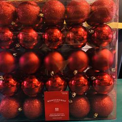 Christmas ornaments new never use