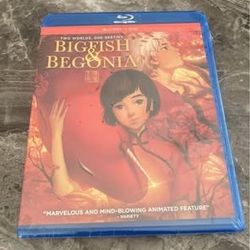 New Sealed Bigfish And Begonia Blu Ray Dvd