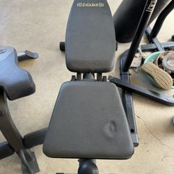 Adjustable Dumbbell Weight Bench