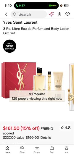 YSL SET