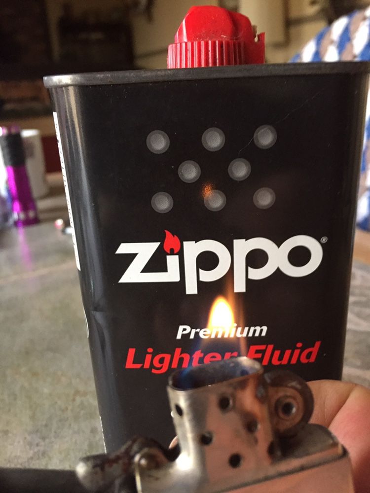 Early Zippo lighter
