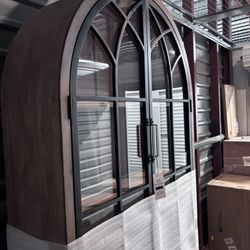 Arched Hutch Cabinet 
