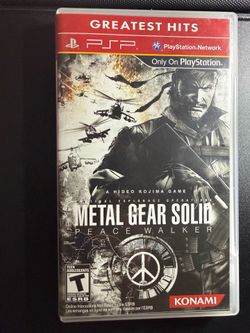 Metal Gear Solid: Peace Walker (PSP) Complete – $40