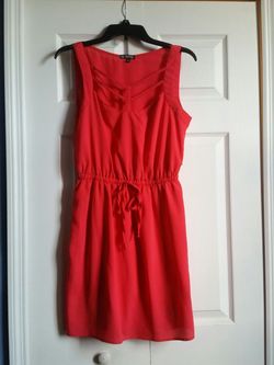 Red dress