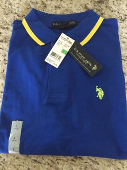 Large polo shirt brand new