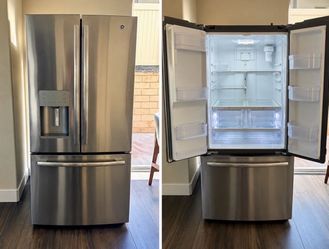 GE French Door Refrigerator 23.6 Cu Ft - Stainless Steel
