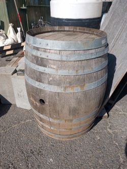 Vintage Wine Barrel 