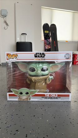 Funko Pop Star Wars The Mandalorian The Child #369 10" Jumbo Figure