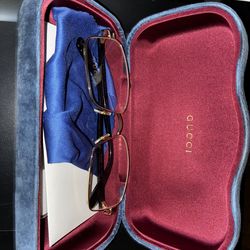 Authentic GUCCI clear lens glasses