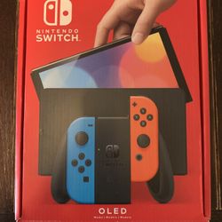 Nintendo Switch OLED And Carrying Case 