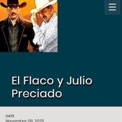 Concierto Luis Angel El Flaco 