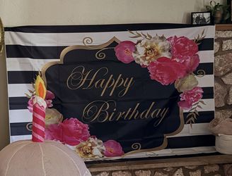 Happy Birthday banners / Background / backdrop