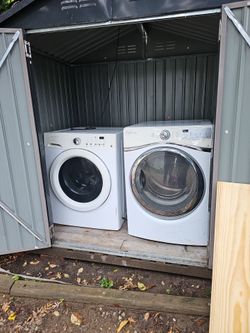 Washer And Dryer