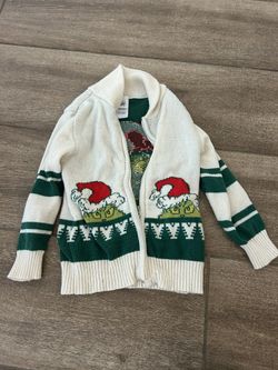 4t Very Soft Grinch Sweater 
