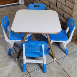 Lalo Play Table & Kids Adjustable Chairs