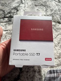 Samsung T7 500gb Portable External SSD