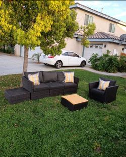 Brand new patio sofa set outdoor patio furniture deep seating cushions 🆕✅