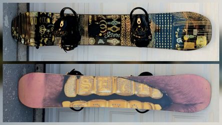 ☆BURTON☆SE7EN Snowboard [157cm] w/ Bindings !