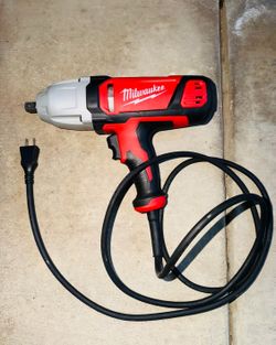 Milwaukee 1/2 in. Impact Wrench with Rocker Switch and Detent Pin Socket Retention