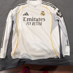 Real Madrid 25/26 Home Jersey