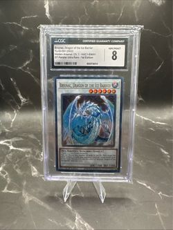 Yu-Gi-Oh Brionac Dragon of the Ice Barrier CGC 8