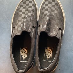 Black Vans Slip On Size 8.5