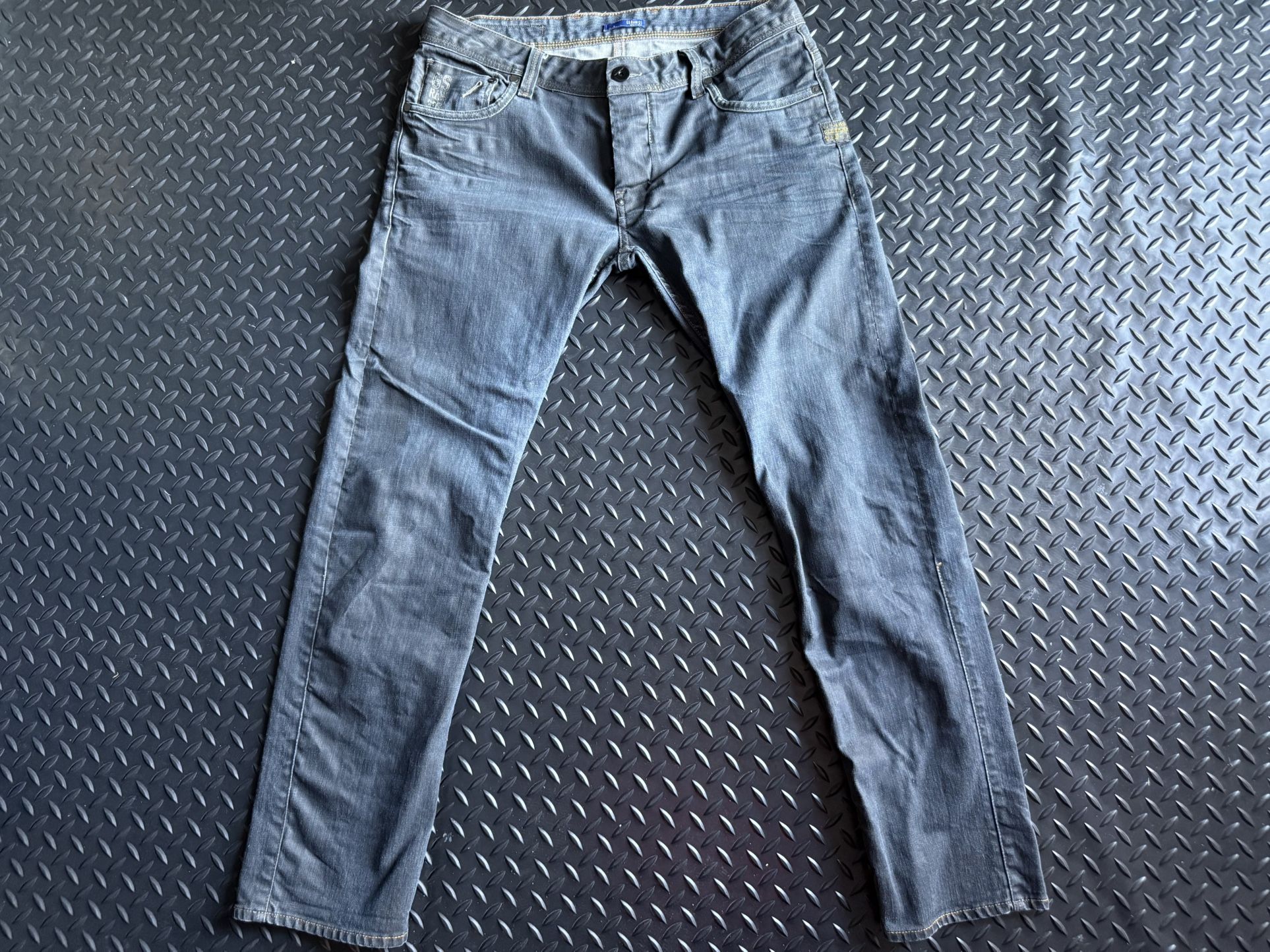G- Star denim attacc low straight sz 34 x 32