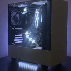 White Mid-High Tier Gaming PC | i9-9900k | RTX 3060 | 1TB SSD