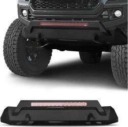 Front Bumper Compatible with 2016-2023 Toyota Tacoma Pickup Truck Bumper with Winch Plate & D-Ring