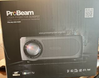 Pro beam Projector With Evo Home Theater And Titan TNS 72 Projector Screen