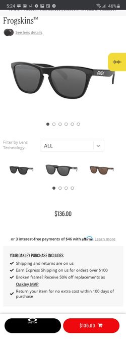 Oakley Frogskins Polished Black Gray Polarized lenses Brand New